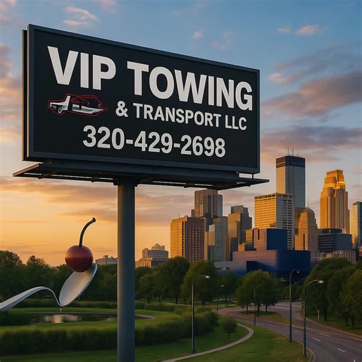 Minneapolis classic 🍒🥄 VIP Towing on standby. 📲 320-429-2387 #Minneapolis #SpoonbridgeAndCherry #WalkerArtCenter #Minnesota #MPLS