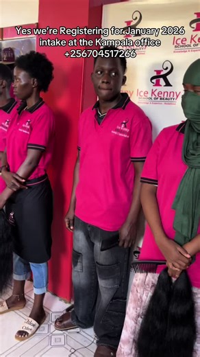 Register for January 2026 Beauty Courses in Kampala