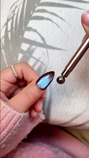 How to Do Cat Eye Nails | Magnetic Gel Nail Art Tutorial | 300 Colors Nail Polish #nails #nailinspo
