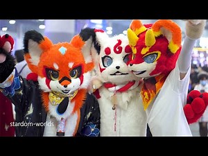 Kigurumi Cosplay / Fursuit Furry Cosplay 2021 Guangzhou CICF Comics Exhibition