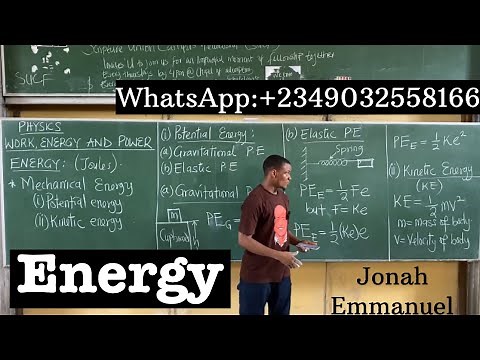 Energy (Definition, Formula, Types and Examples) | Work, Energy and Power 2 | Physics tutorial