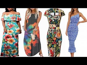 Top 20 For hawaiian bodycon dresses sundress Ideas 2023 in Women's Fashion Clothing