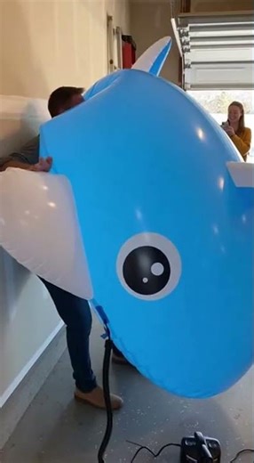 Dad's Inflatable Pool Adventure