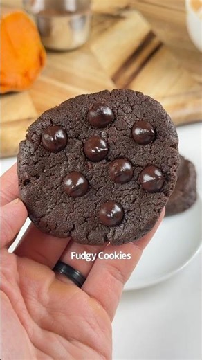 Healthy Fudgy Cookies 🍪🍫😋