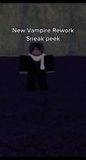 New Vampire Rework Sneak Peek - Your Bizarre Adventure (YBA)