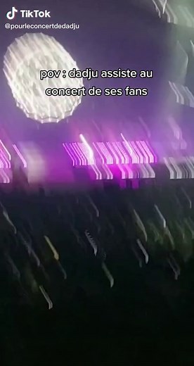 concert dadju ✨ sur TikTok