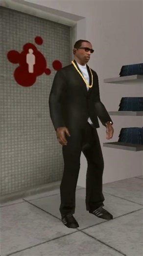 CJ BOUGHT NEW CLOTHES ! #gta #gtasanandreas #grandtheftauto