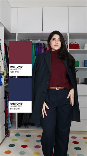 cómo combinar azul marino sin verte aburrida 💙✨