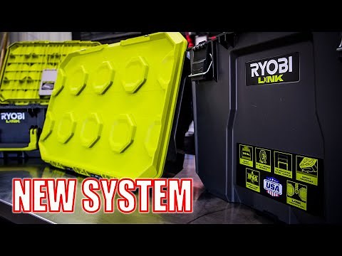 We Got It!! RYOBI LINK Modular Storage System Review [STM101, 102, & 201]