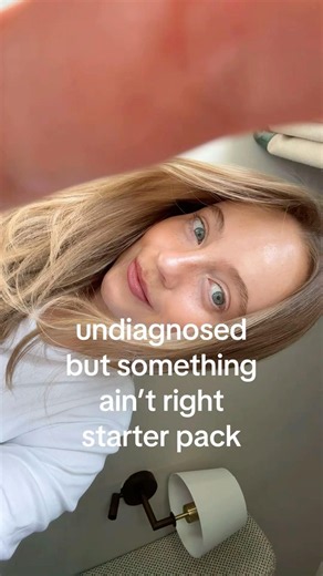 undiagnosed but something ain’t right 😅 #neurodivergent #introvert #aboutme #gettoknowme