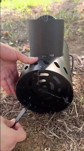 A Portable Rocket Stove Snap Together Flawlessly 📐