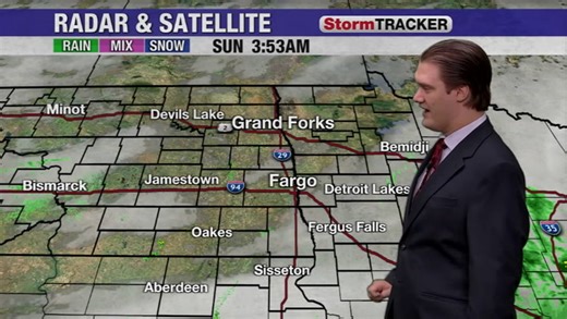 Tracking a chilly morning and timing out when rain moves in today
