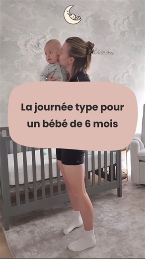 FEE DODO - AIDE AU SOMMEIL DES BEBES on Instagram: "🍼 À quoi ressemble la routine d’une journée type pour un bébé de 6 mois ? À 6 mois, la journée d’un bébé commence souvent vers 7h du matin… et se déroule en rythme avec ses besoins physiologiques : sommeil, repas, éveil… et beaucoup d’amour. 💞 Voici un exemple de routine stable mais souple, à adapter selon votre bébé 👇 🌞 7h00 - Réveil & tétée ou biberon Un temps calme, dans les bras ou sur le tapis, pour se réveiller doucement. 🎵 8h30 - Si