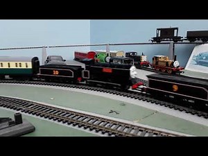 Bachmann Donald and Douglas with 3 Gordon's Coaches