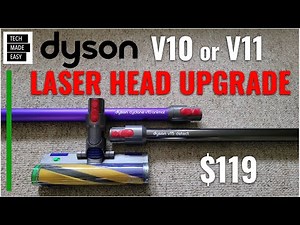 Upgrade Your Dyson V10 or V11 to a LASER Fluffy Head