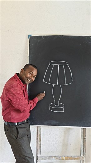 How to draw Table Lamp #art #viral #drawing #tutorial #sketch #ytshorts