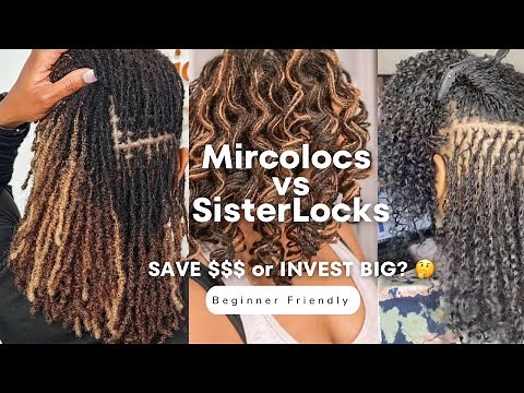 Microlocs vs Sisterlocks: The TRUTH Nobody Tells You (Cost, Maintenance, & Real Differences)
