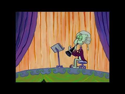 Squidward Playing his Clarinet for 10 Hours