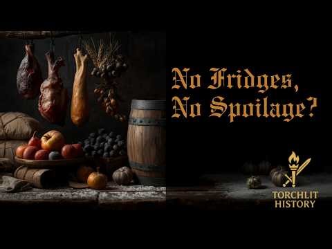 Food Before Refrigeration: How Medieval People Preserved Food Without Fridges | Real Food Secrets