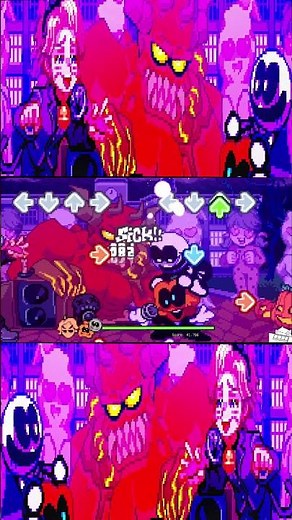 Friday Night Funkin' SPOOKY MIX V2 (FNF Mod) It's Senpai VS Skid & Pump in Senpai(Spooky Mix)