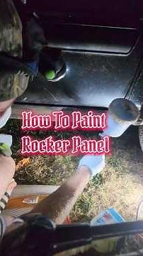 How To Paint A Rocker Panel