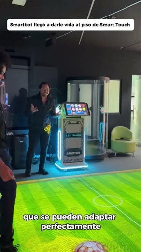¿Quién es Smartbot? ¡Conoce este piso interactivo con más de 100 juegos!
