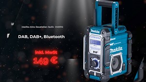 MAKITA Akku-Baustellenradios ;-) Unsere Makita-Baustellenradios überzeugen mit einer guten Soundqualität, einem robusten Gehäuse und besonderen Funktionen. ➤ Schub / Grüneissl Herbstmesse 2019 DMR115 DMR112 DMR110 https://www.yumpu.com/de/document/view/62859806/herbstmesse-2019-cham | Schub GmbH & Co. KG | Facebook