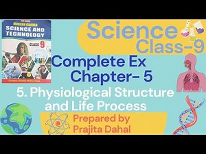 Class 9//Science Chapter-5//5. Physiological Structure and Life Process