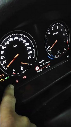 BMW X1 2019 Brake pad reset #shorts #bmw