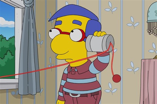 Watch an exclusive “Simpsons” clip of Pamela Hayden's final performance as Milhouse