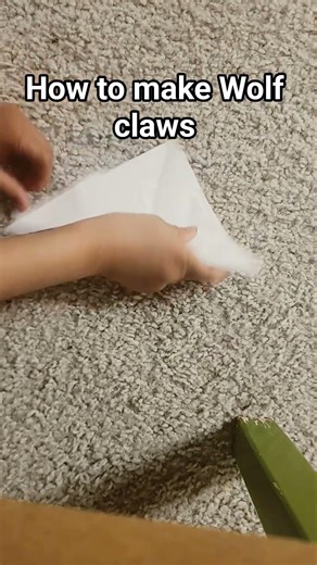 how to make wolf 🐺 claws