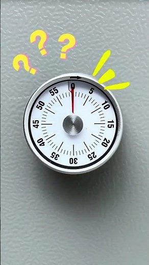 Kitchen Timer Magnetic, Visual Timer for Kids,60 Minute Visual Countdown Timer with Loud Alarm