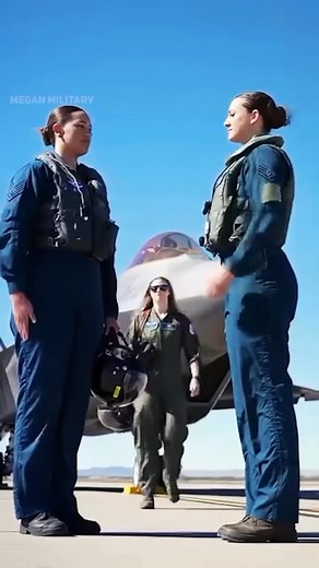 3.2K views · 108 reactions | US Female F-22 Raptor Pilot prepares for flight | Peter Nguyen | Facebook
