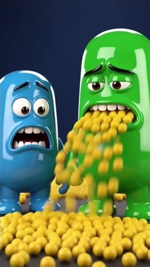 Emetophobia Animation | Funny Horror Vomiting Scene 🤢😂