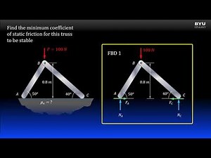 Statics 8-1e Strategies for Solving Friction Problems