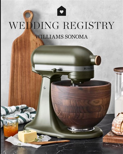 Say yes to a registry filled with items you’ll love for years, from quality tools to heirloom cookware. Choose what you want, share with your guests and get ready for your next chapter. | Williams Sonoma