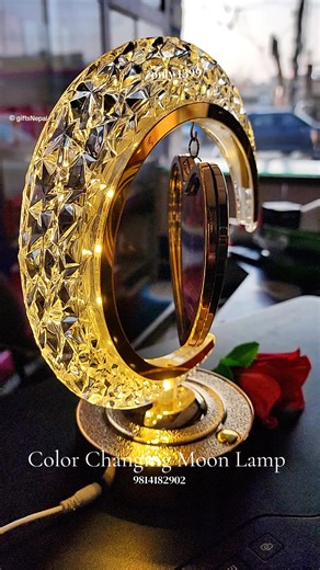Beautiful color Changing Moon Lamp available now in giftsNepal with special offer price tall Moon lamp keychain photo album magic mirror birthday gift anniversary gift gift shop Nepal gifts for valentine day boys gift for valentine day girls gift for valentine day #foryou
