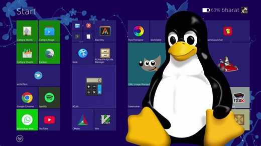 An absolute madman has recreated the Windows 8 UI—for Linux