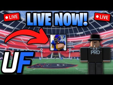 LIVE NOW! - Playing ULTIMATE FOOTBALL! (UF) Roblox| ROAD TO 100 OVR! 🔴