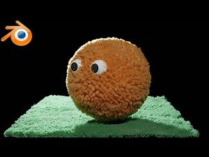 How to turn an object into a stuffed animal in Blender #oe264