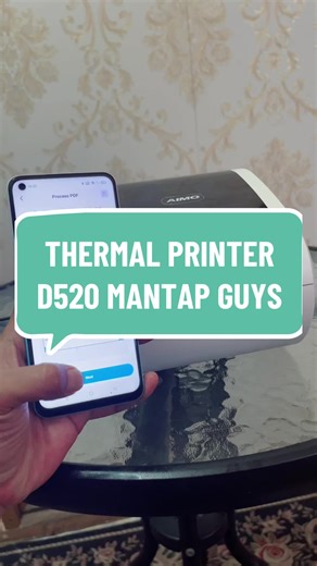 THERMAL PRINTER D520: The Must-Have for Sellers | Get Rid of Manual Way Bills