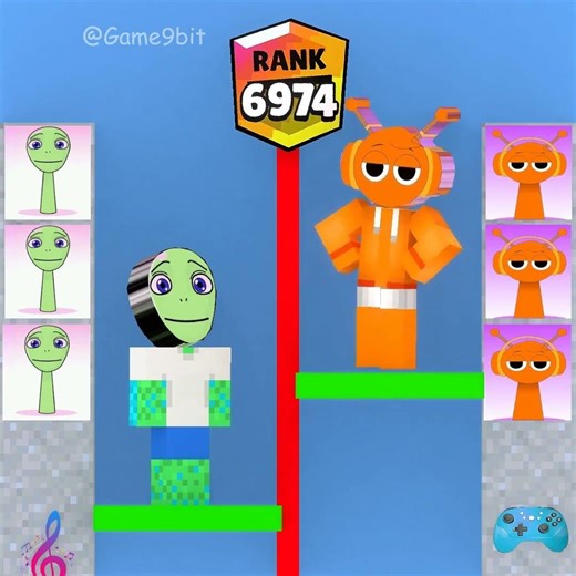 Sprunki Dame Tu Cosita vs Sprunki Oren, who is the winner?!