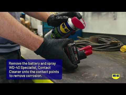 How To Clean Electric Tools with WD-40 Specialist® Contact Cleaner