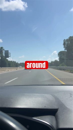 Driving in Israel 🇮🇱 | Blue Skies & Chill Vibes ☀️🚗 #israel