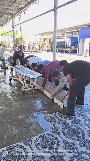 Lifting Luxury: How Carpet Factory Workers Handle Heavy Rolls with Care