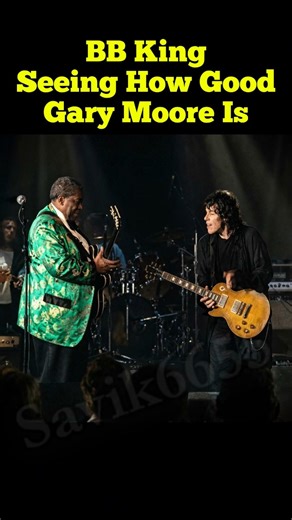 Gary Moore Impresses BB King Live #savik6655 #shorts #short