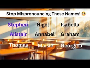 Common Names You Mispronounce Daily ❌ | Correct Pronunciation ✅ | 20 Names