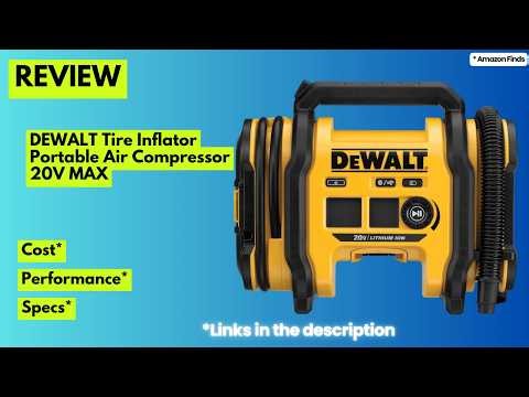 DEWALT 20V MAX Tire Inflator Review: Is the DCC020IB Worth It?