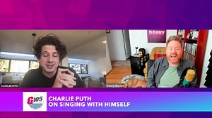 Listen to Charlie Puth describe how he blends his voice on his songs. Full interview at G105.com | The Erica Show