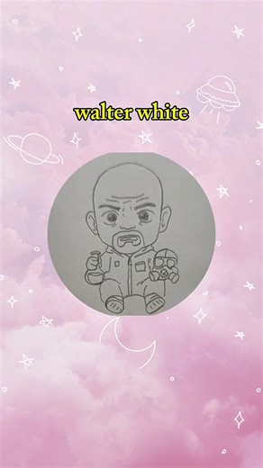 say my name #drawing #pendrawing #art #drawingprocess #youtube #draw #shorts #cute #breakingbad